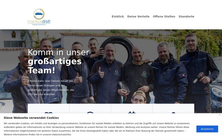 Screenshot of distl-fs-karriere.de