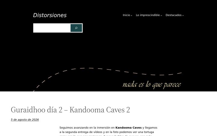 Screenshot of distorsiones.com