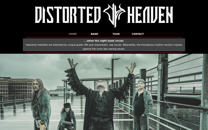 Screenshot of distorted-heaven.de