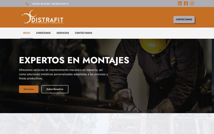 Screenshot of distrafitindalica.com
