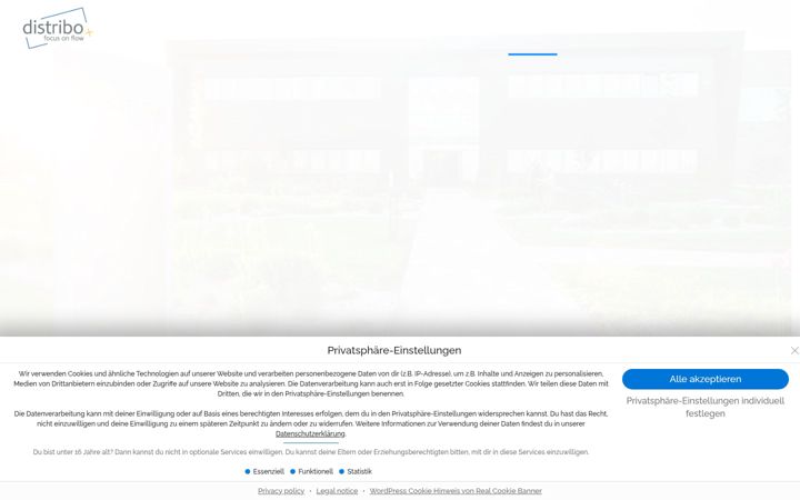 Screenshot of distribo.de