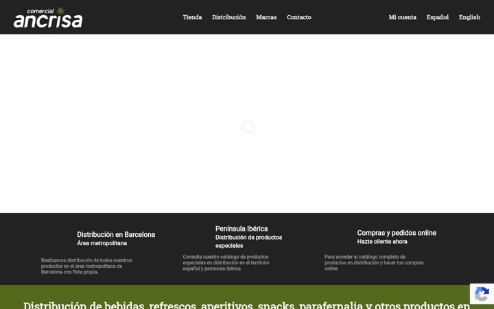 Screenshot of distribucion-ancrisa.com
