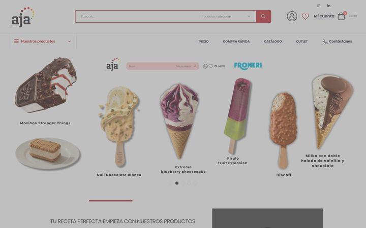Screenshot of distribucionesaja.com