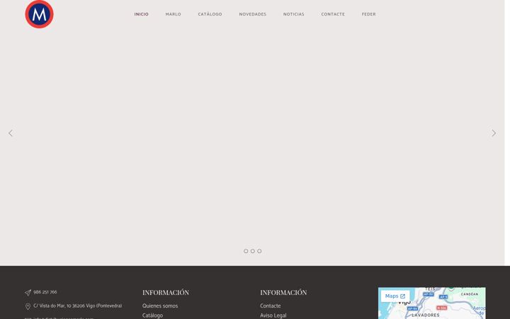 Screenshot of distribucionesmarlo.com
