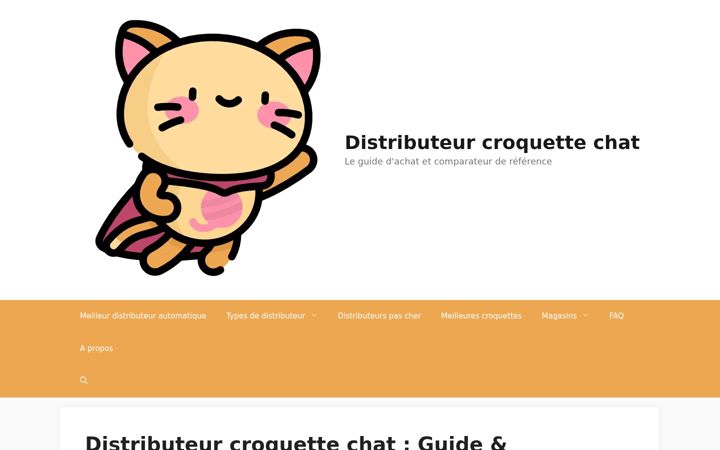 Screenshot of distributeurchat.com