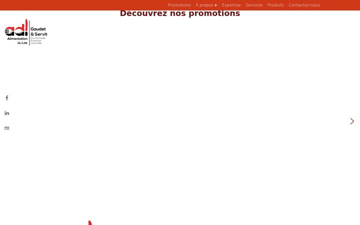 Screenshot of distributeurenalimentation.com