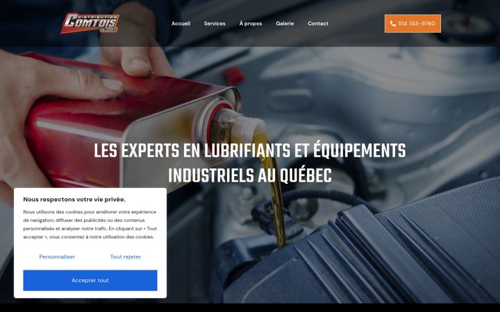 Screenshot του distributioncomtoisetfils.ca