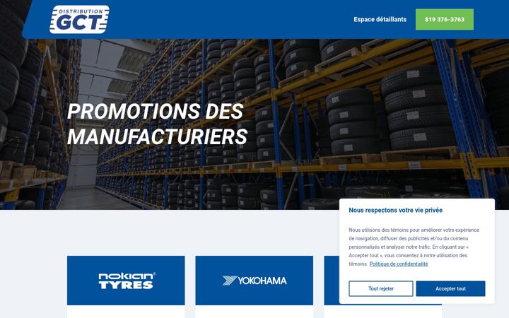 Screenshot του distributiongct.ca