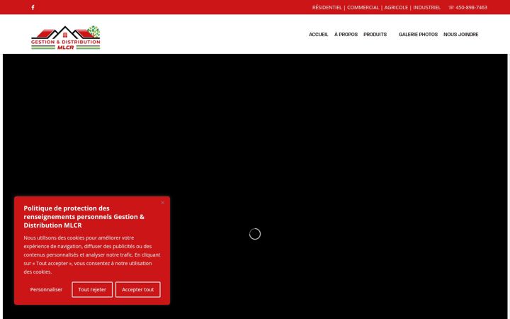 Screenshot of distributionmlcr.com