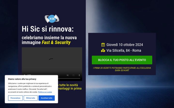 Screenshot di distributoresicurezzaroma.it