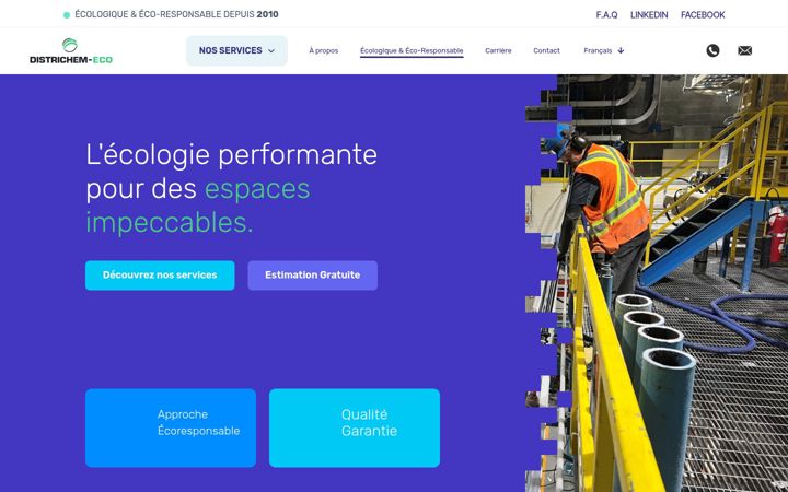 Screenshot of districhem-eco.com