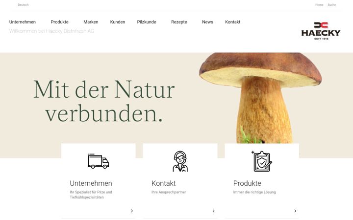 Skærmbillede af distrifresh.ch
