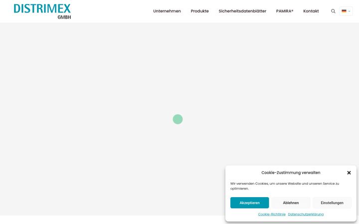 Screenshot of distrimex-agro.de
