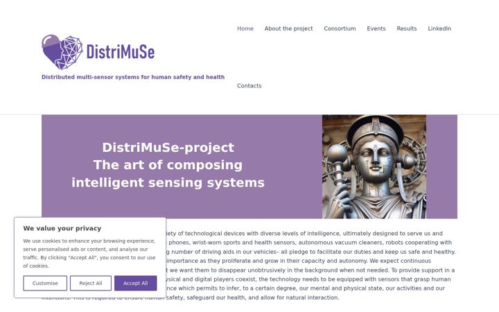 Screenshot of distrimuse.eu