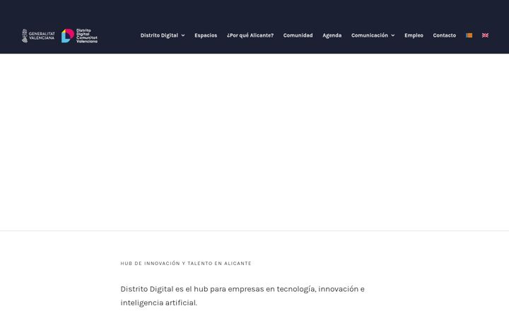 Snímek obrazovky distritodigitalcv.es