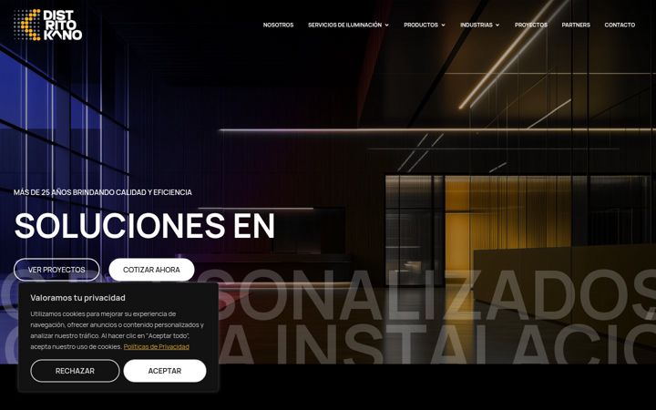 Screenshot of distritokano.com