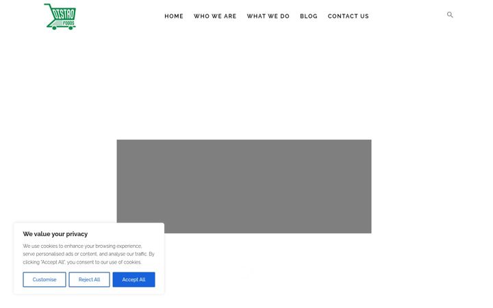 Screenshot of distrofoods.com