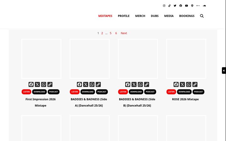 Screenshot of distructionsounds.com