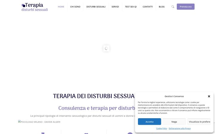 Screenshot of disturbi-sessuali.com