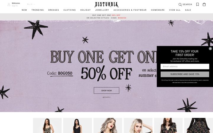 Screenshot of disturbia.nl