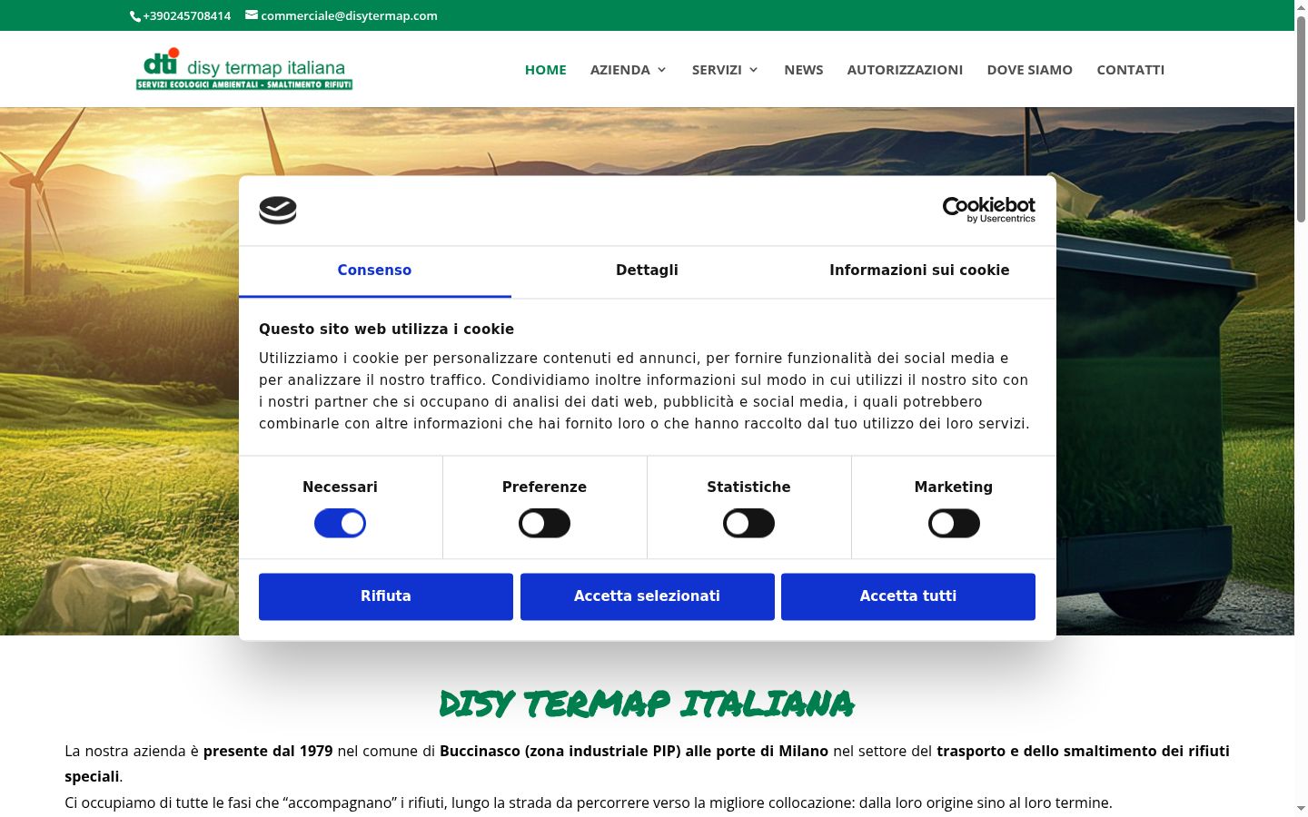 Snímka obrazovky banera súhlasu zobrazeného pred akoukoľvek interakciou
