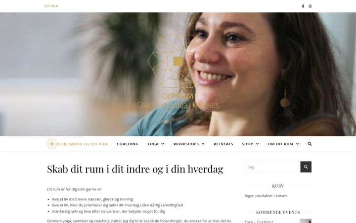 Posnetek zaslona dit-rum.dk