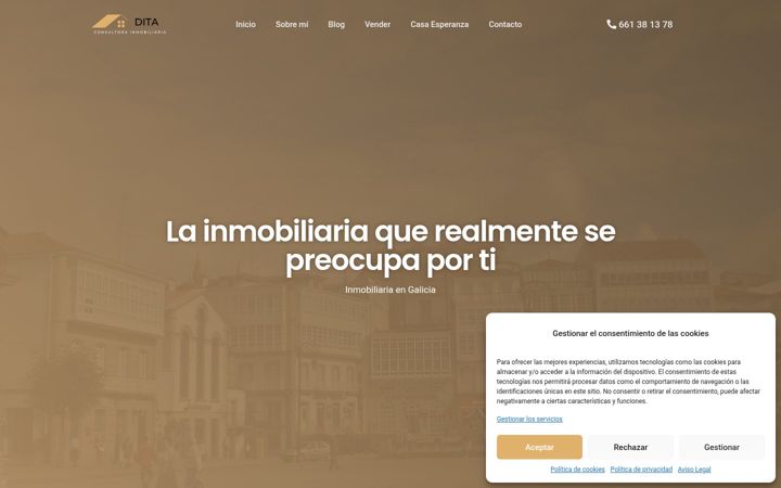 Screenshot of ditaconsultora.com