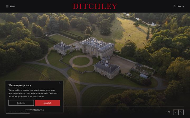 Screenshot of ditchley.com