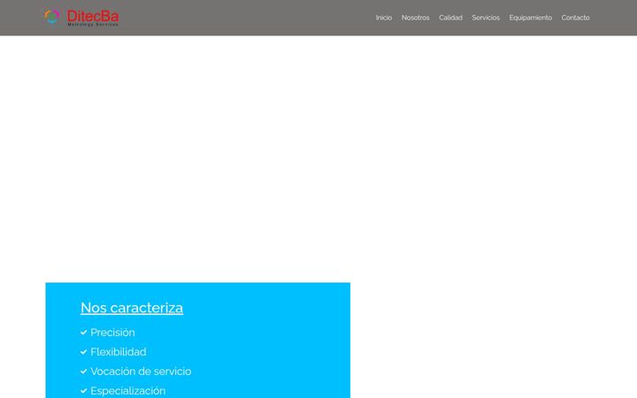 Screenshot of ditecba.com