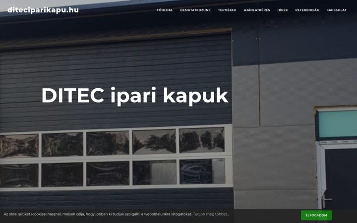 Screenshot of diteciparikapu.hu