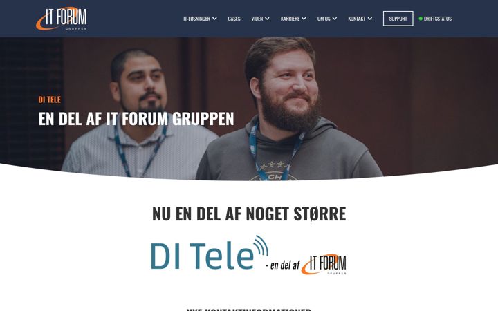 Posnetek zaslona ditele.dk