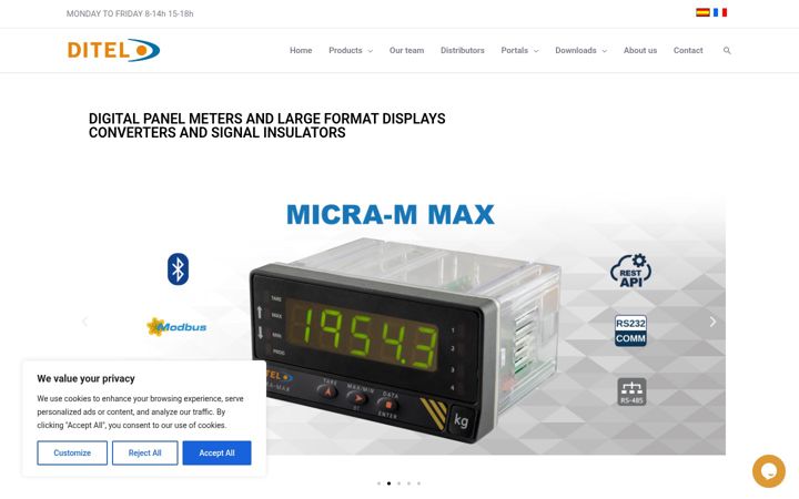 Screenshot of diteltec.com