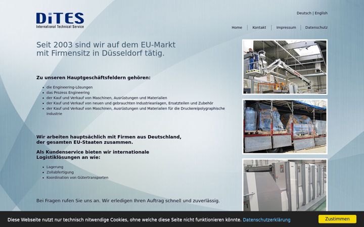 Screenshot of dites.de