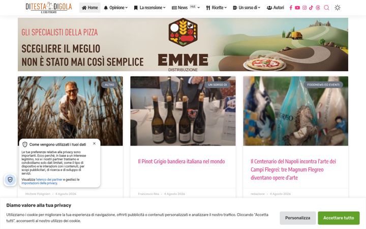 Screenshot of ditestaedigola.com