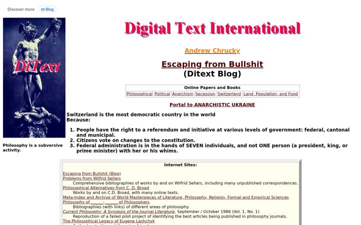 Screenshot of ditext.com