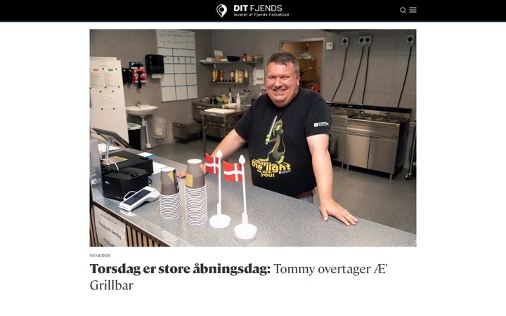 Screenshot von ditfjends.dk
