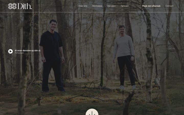 Screenshot von dith-health.nl