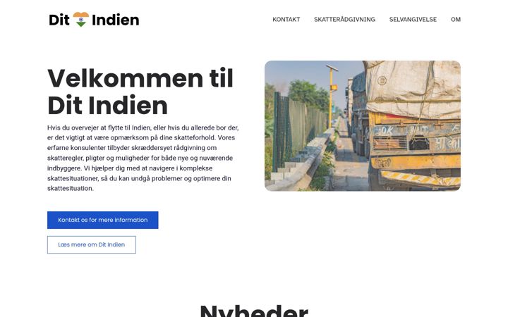 Posnetek zaslona ditindien.dk