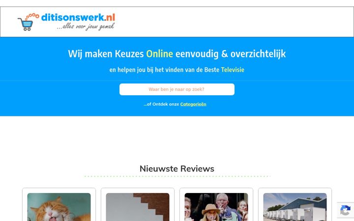 Screenshot von ditisonswerk.nl