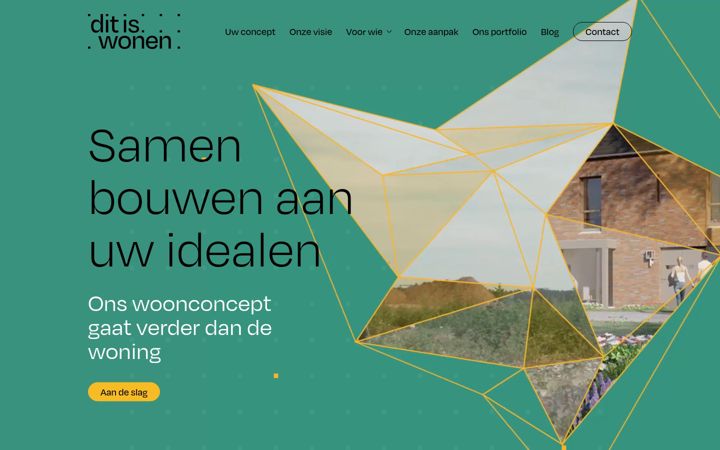 Snimka zaslona za ditiswonen.nl
