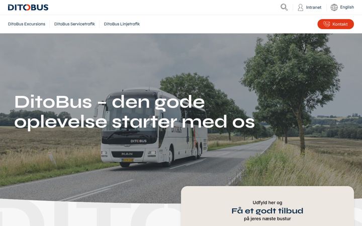 Captura de pantalla de ditobus.dk