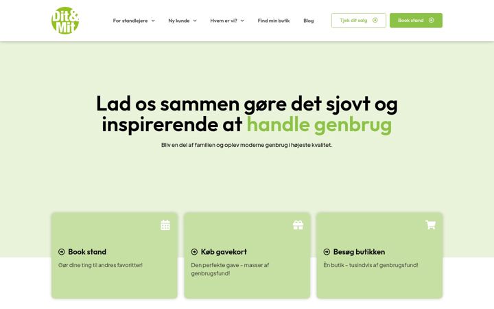 Captura de pantalla de ditogmitranders.dk
