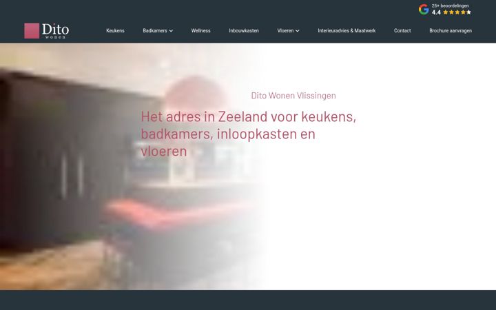 Snimka zaslona za ditowonen.nl