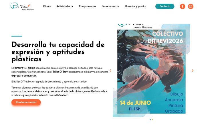 Screenshot of ditreviartes.com