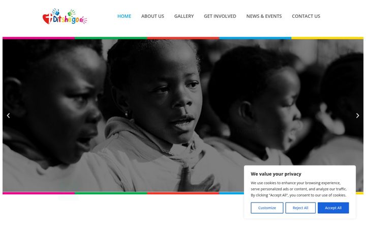Screenshot of ditshego.co.za