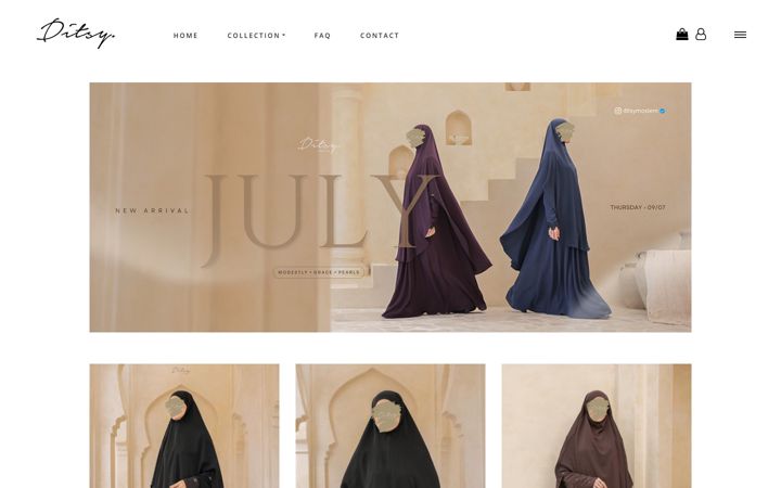 Screenshot ta' ditsy.co.id