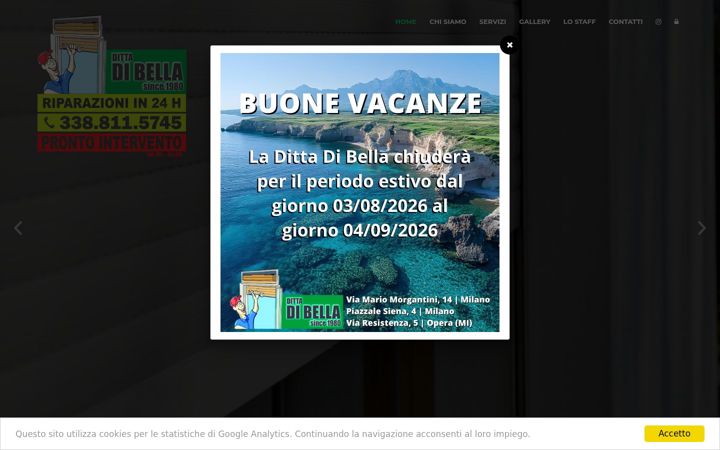 Screenshot of dittadibella.it