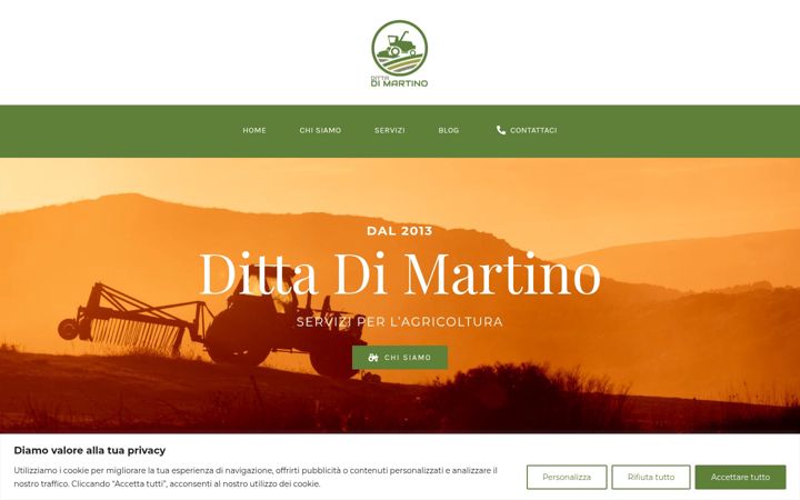 Screenshot of dittadimartino.com