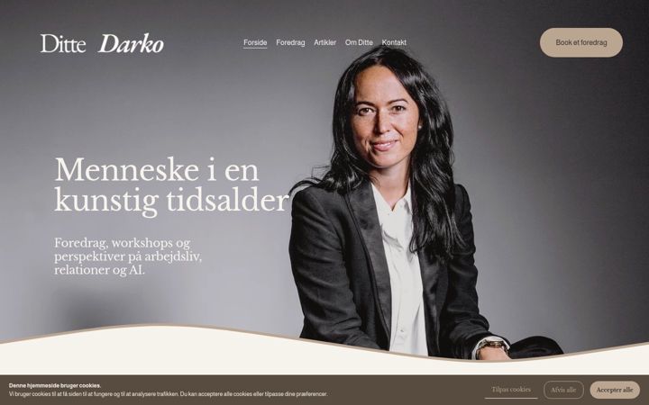 Screenshot of dittedarko.dk