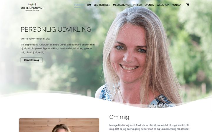 Captura de pantalla de dittelindqvist.dk